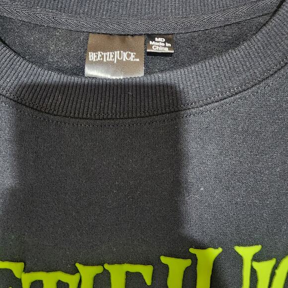 Beetlejuice graphic sweatshirt women's Medium - Picture 3 of 6